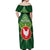 Personalized American Samoa Manu'a Cession Day Off Shoulder Maxi Dress With Polynesian Pattern