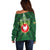 Personalized American Samoa Manu'a Cession Day Off Shoulder Sweater With Polynesian Pattern