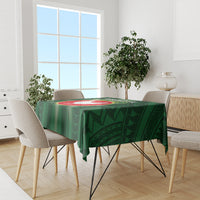 American Samoa Manu'a Cession Day Tablecloth With Polynesian Pattern LT05 - Polynesian Pride