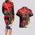 Papua New Guinea Remembrance Day Couples Matching Long Sleeve Bodycon Dress and Hawaiian Shirt Lest We Forget