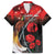 Papua New Guinea Remembrance Day Family Matching Short Sleeve Bodycon Dress and Hawaiian Shirt Lest We Forget