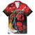 Papua New Guinea Remembrance Day Family Matching Tank Maxi Dress and Hawaiian Shirt Lest We Forget