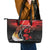 Papua New Guinea Remembrance Day Leather Tote Bag Lest We Forget