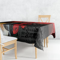 Papua New Guinea Remembrance Day Tablecloth Lest We Forget LT05 - Polynesian Pride