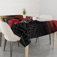 Papua New Guinea Remembrance Day Tablecloth Lest We Forget LT05 - Polynesian Pride