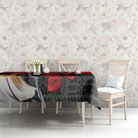 Papua New Guinea Remembrance Day Tablecloth Lest We Forget LT05 - Polynesian Pride