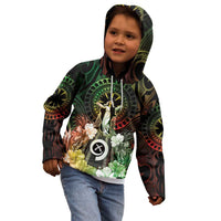 Vanuatu Happy Assumption Day Kid Hoodie LT05 - Polynesian Pride