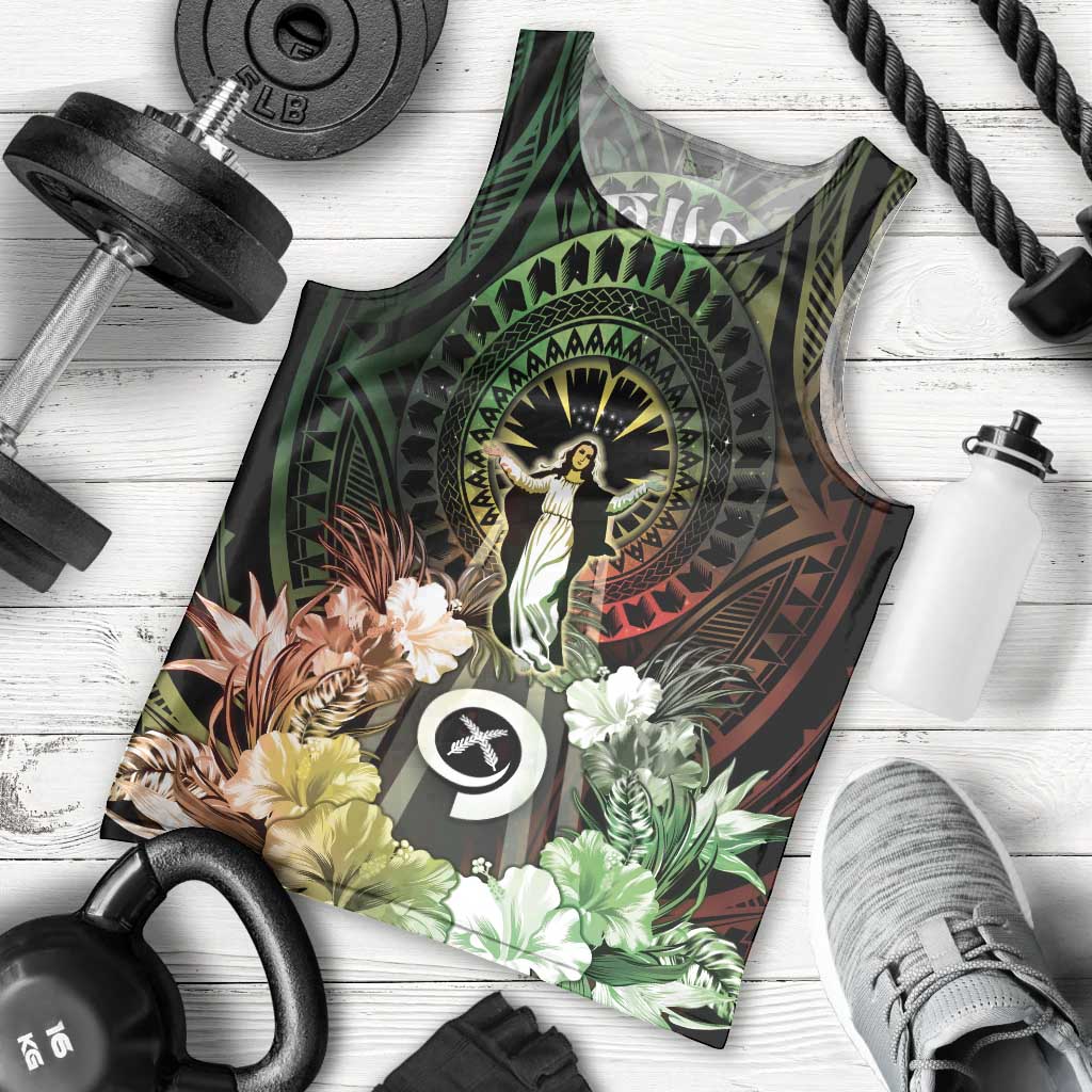 Vanuatu Happy Assumption Day Men Tank Top LT05 - Polynesian Pride