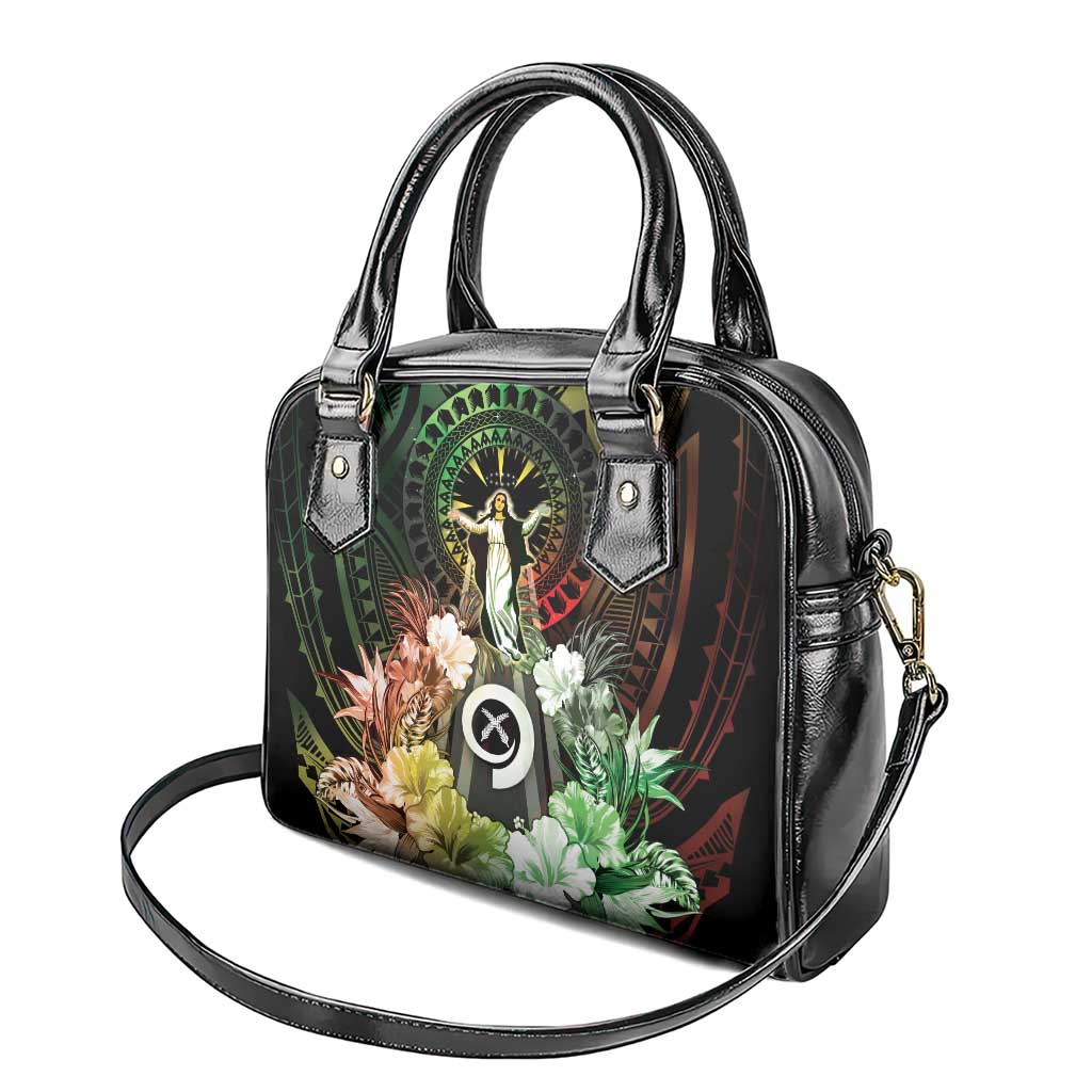 Vanuatu Happy Assumption Day Shoulder Handbag LT05 - Polynesian Pride