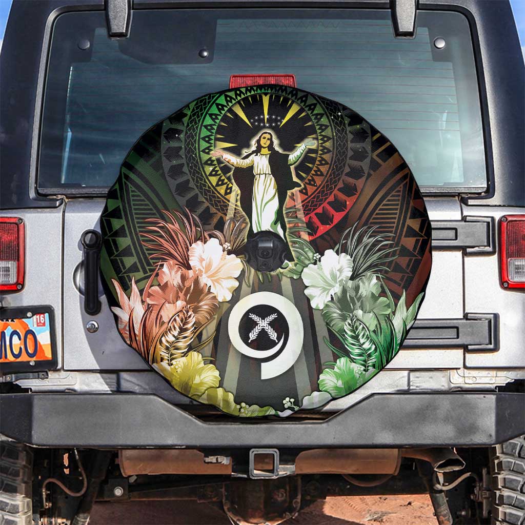 Vanuatu Happy Assumption Day Spare Tire Cover