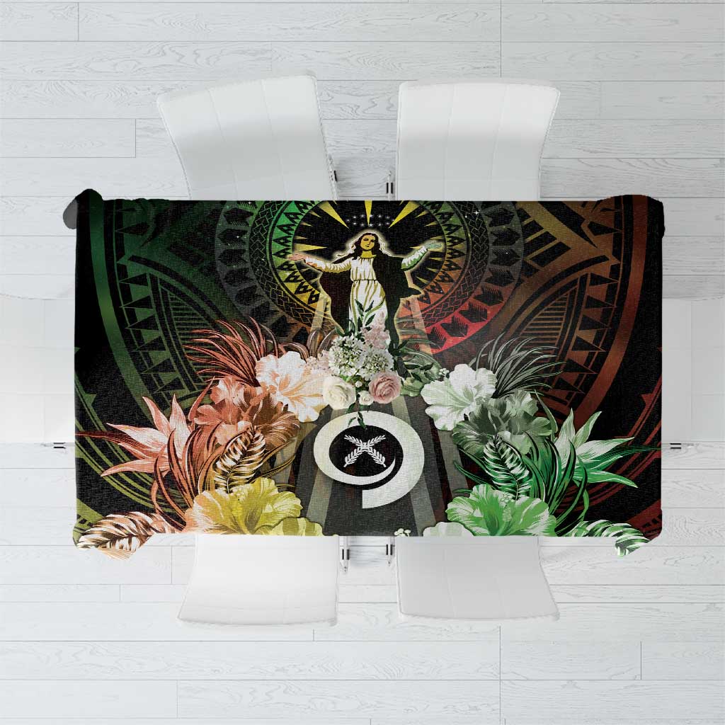 Vanuatu Happy Assumption Day Tablecloth