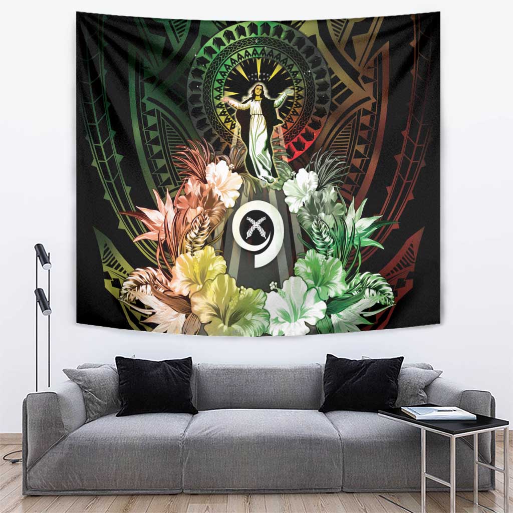 Vanuatu Happy Assumption Day Tapestry LT05 Reggae - Polynesian Pride