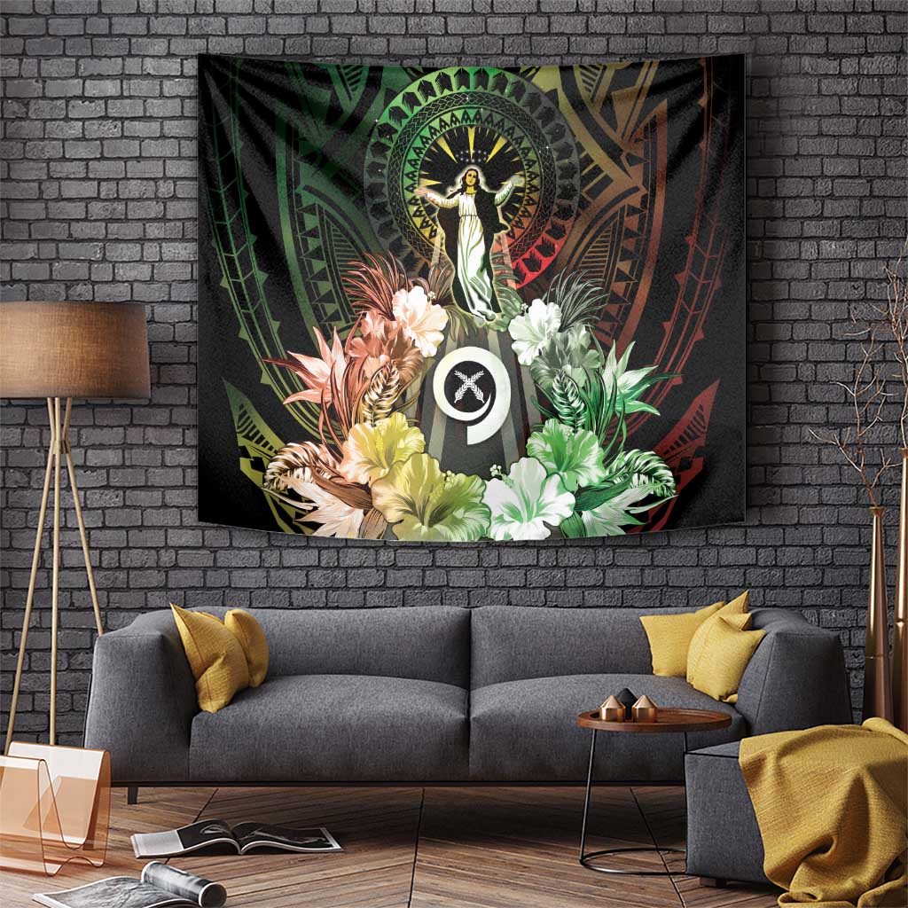 Vanuatu Happy Assumption Day Tapestry LT05 - Polynesian Pride
