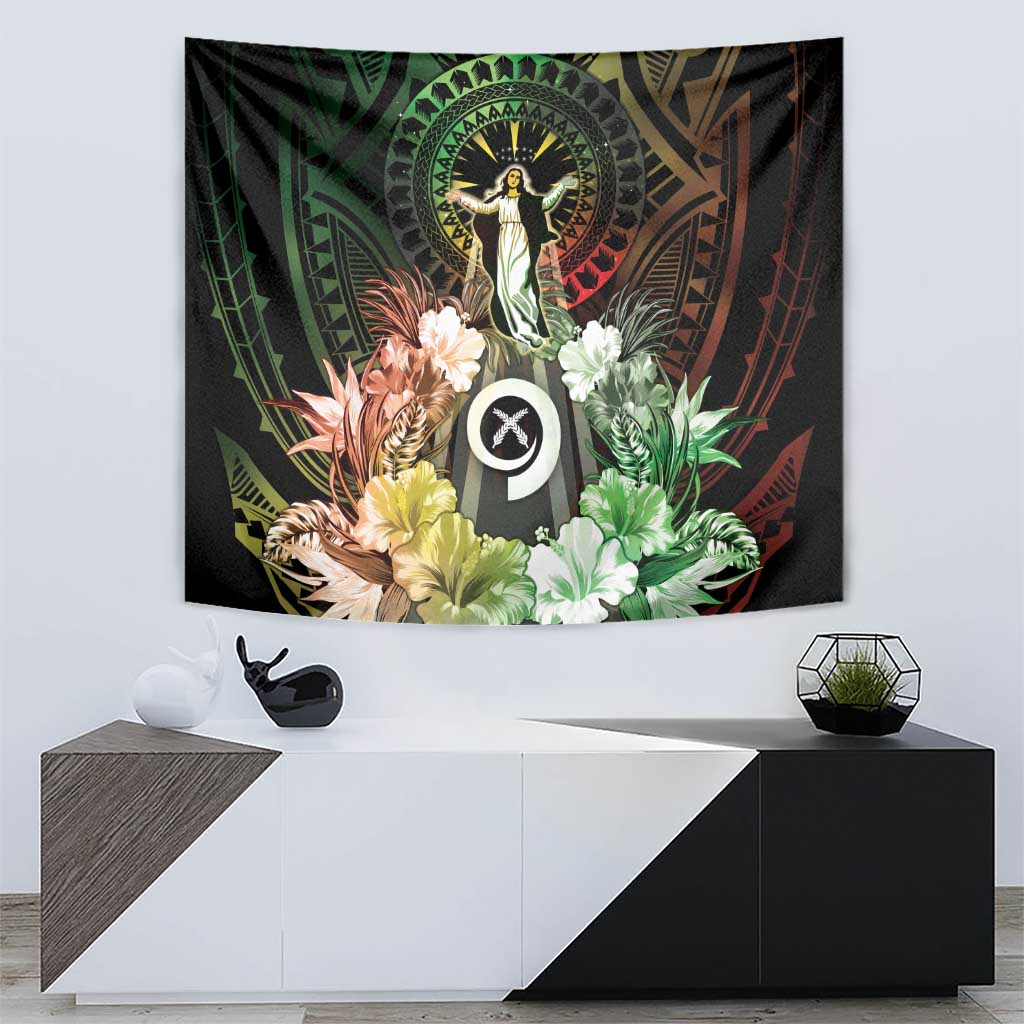 Vanuatu Happy Assumption Day Tapestry LT05 - Polynesian Pride