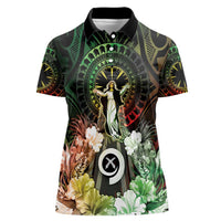 Vanuatu Happy Assumption Day Women Polo Shirt LT05 Female Reggae - Polynesian Pride