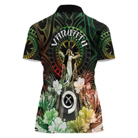 Vanuatu Happy Assumption Day Women Polo Shirt LT05 - Polynesian Pride
