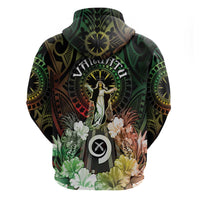 Vanuatu Happy Assumption Day Zip Hoodie LT05 - Polynesian Pride