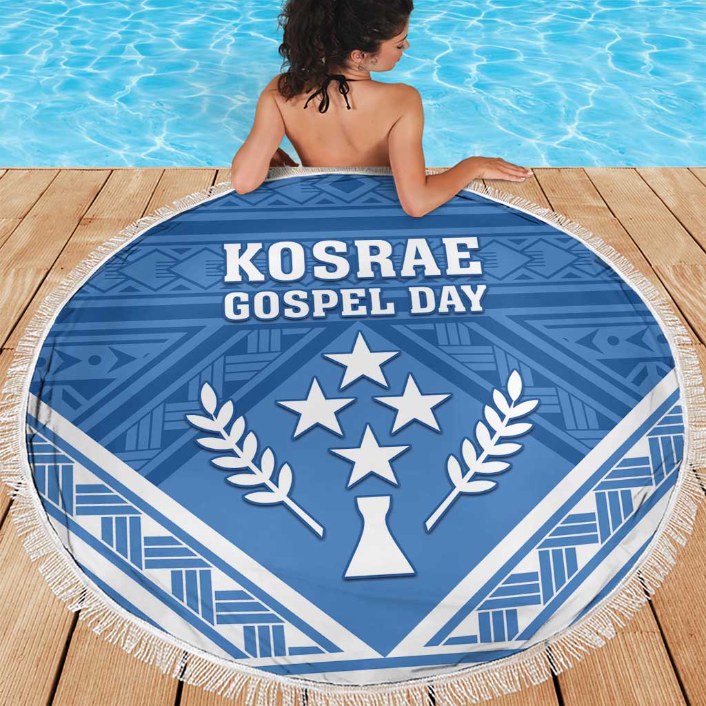 Kosrae State Gospel Day Beach Blanket Simple Style LT05 - Polynesian Pride