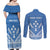 Personalised Kosrae State Gospel Day Couples Matching Off Shoulder Maxi Dress and Long Sleeve Button Shirt Simple Style