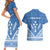 Personalised Kosrae State Gospel Day Couples Matching Short Sleeve Bodycon Dress and Hawaiian Shirt Simple Style