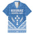 Personalised Kosrae State Gospel Day Family Matching Long Sleeve Bodycon Dress and Hawaiian Shirt Simple Style