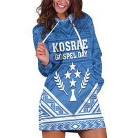 Personalised Kosrae State Gospel Day Hoodie Dress Simple Style LT05 Blue - Polynesian Pride