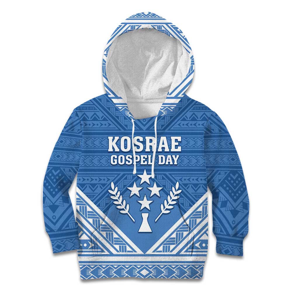 Personalised Kosrae State Gospel Day Kid Hoodie Simple Style