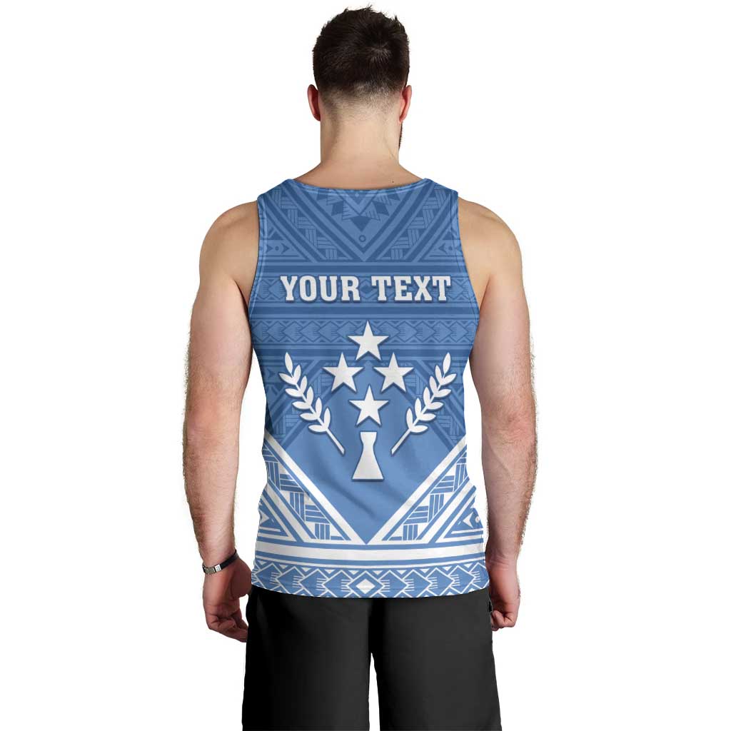 Personalised Kosrae State Gospel Day Men Tank Top Simple Style LT05 - Polynesian Pride