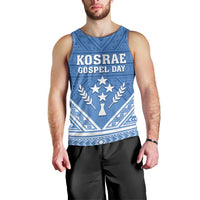 Personalised Kosrae State Gospel Day Men Tank Top Simple Style LT05 - Polynesian Pride