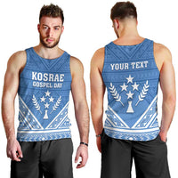 Personalised Kosrae State Gospel Day Men Tank Top Simple Style LT05 - Polynesian Pride
