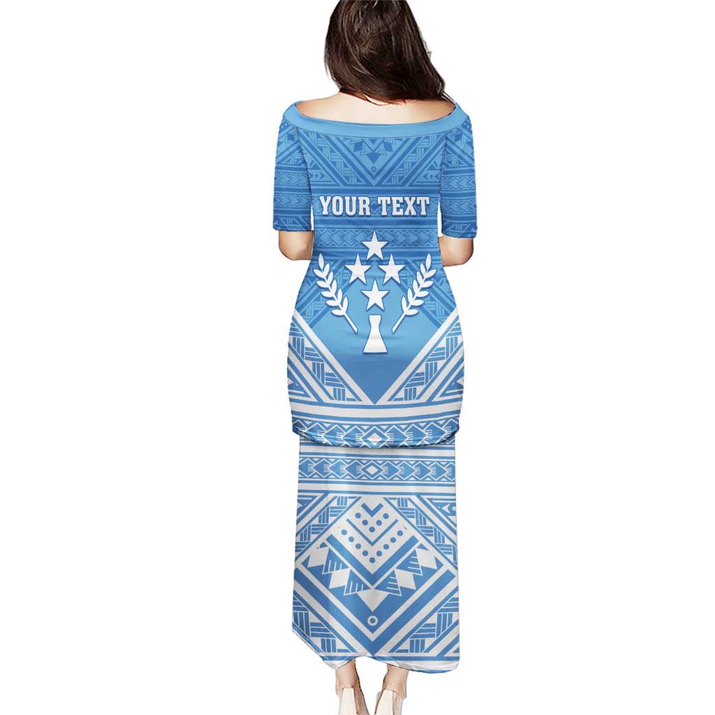 Personalised Kosrae State Gospel Day Puletasi Simple Style LT05 - Polynesian Pride