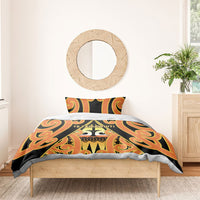 New Zealand Te Tairawhiti Bedding Set Maori Koru Pattern LT05 - Polynesian Pride