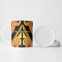 Personalised New Zealand Te Tairawhiti Ceramic Mug Maori Koru Pattern LT05 - Polynesian Pride