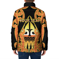 Personalised New Zealand Te Tairawhiti Padded Jacket Maori Koru Pattern LT05 - Polynesian Pride