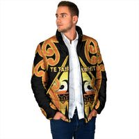 Personalised New Zealand Te Tairawhiti Padded Jacket Maori Koru Pattern LT05 - Polynesian Pride