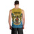 Personalized Vanuatu Sanma Province Men Tank Top Coat Of Arms And Namele Fern Polynesian Pattern LT05 - Polynesian Pride