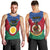 Vanuatu Shefa Province Men Tank Top Coat Of Arms And Namele Fern Polynesian Pattern LT05 - Polynesian Pride