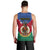 Personalized Vanuatu Shefa Province Men Tank Top Coat Of Arms And Namele Fern Polynesian Pattern LT05 - Polynesian Pride