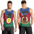 Personalized Vanuatu Shefa Province Men Tank Top Coat Of Arms And Namele Fern Polynesian Pattern LT05 - Polynesian Pride