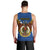 Personalized Vanuatu Tafea Province Men Tank Top Coat Of Arms And Namele Fern Polynesian Pattern LT05 - Polynesian Pride