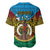 Vanuatu Torba Province Baseball Jersey Vanuatuan Coat Of Arms Polynesian Pattern LT05 - Polynesian Pride