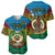 Vanuatu Torba Province Baseball Jersey Vanuatuan Coat Of Arms Polynesian Pattern LT05 - Polynesian Pride