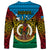 Vanuatu Torba Province Long Sleeve Shirt Vanuatuan Coat Of Arms Polynesian Pattern LT05 - Polynesian Pride