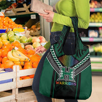 Hawaii Warriors Football Grocery Bag Rainbow Kakau Pattern Black