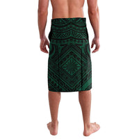 Custom Hawaii Warriors Football Lavalava Rainbow Kakau Pattern Black