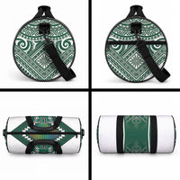 Hawaii Warriors Football Duffle Bag Rainbow Kakau Pattern Green