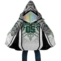 Custom Hawaii Warriors Football Cloak Rainbow Kakau Pattern White