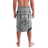 Custom Hawaii Warriors Football Lavalava Rainbow Kakau Pattern White