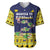 Tokelau Christmas Baseball Jersey Tokelauan Turtle Santa Sleigh