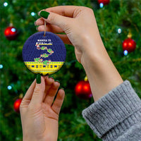 Tokelau Christmas Ceramic Ornament Tokelauan Turtle Santa Sleigh LT05 - Polynesian Pride